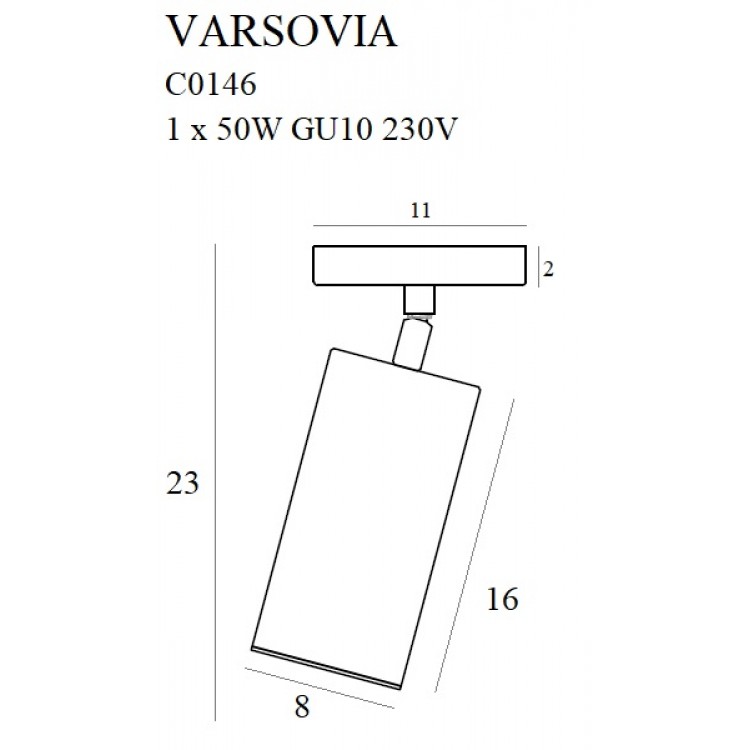 Lubinis šviestuvas "4752"